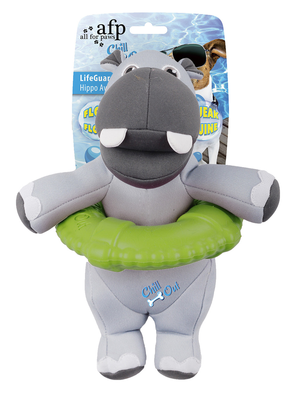 All for Paws Chill Out LifeGuard Hippo