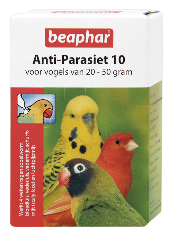 Beaphar Anti-Parasiet 10 vogels van 20-50 gr