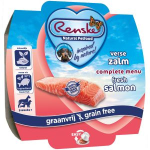 Renske hondenvoer Vers Vlees maaltijd Graanvrij zalm 100 gr