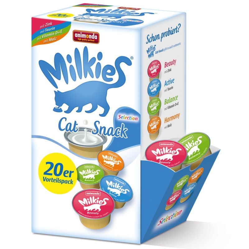 Milkies Selection kattensnack 20 st