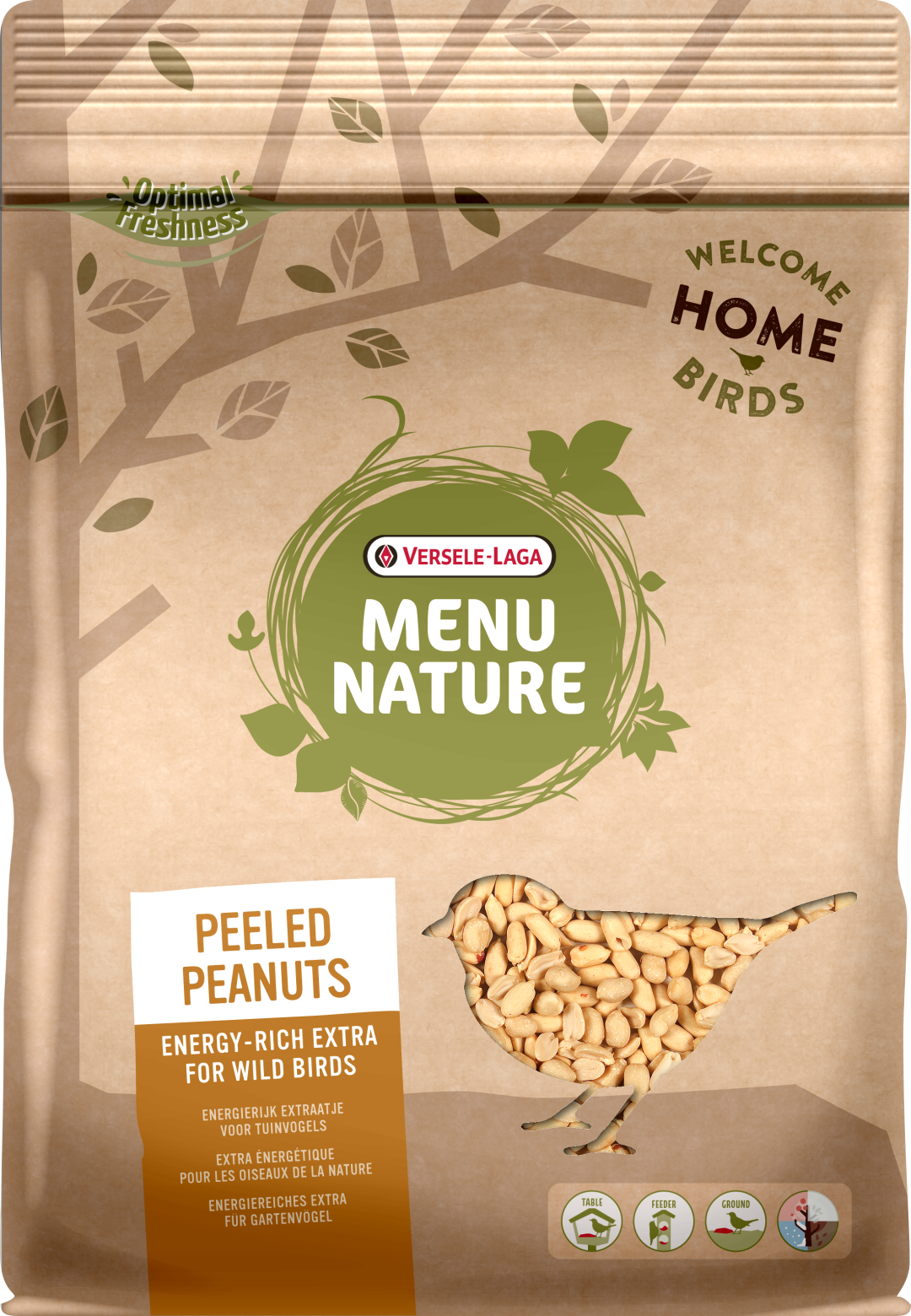 Menu Nature Peeled peanuts 1 kg