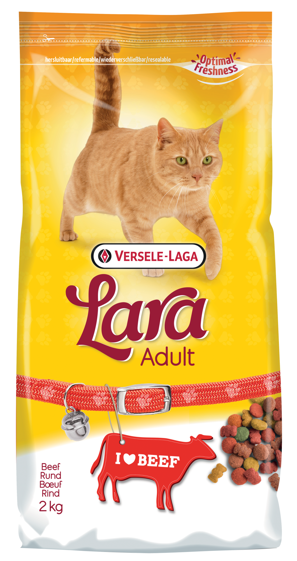 Lara kattenvoer Adult Rund Flavour 2 kg