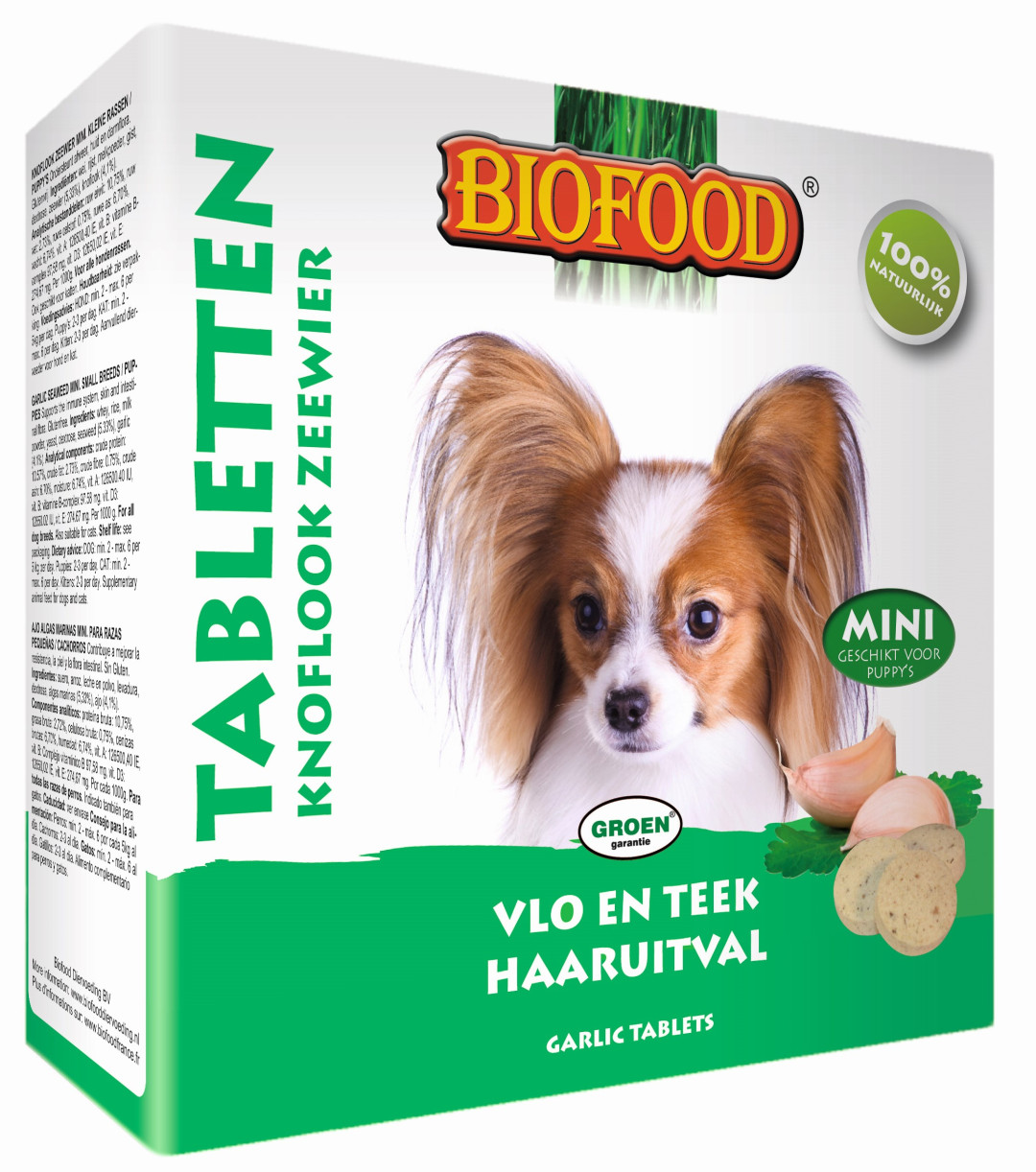 Biofood Anti-vlo tabletten Zeewier <br>100 st (mini)