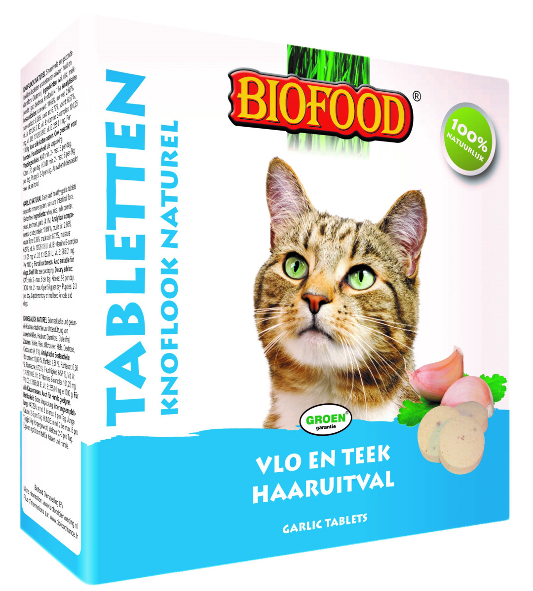Biofood Anti-vlo tabletten Naturel <br>100 st