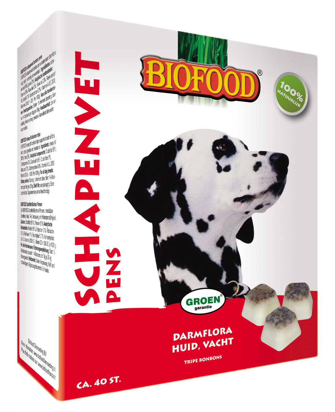 Biofood Schapenvet Pens 40 st