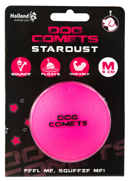 Dog Comets bal Stardust roze
