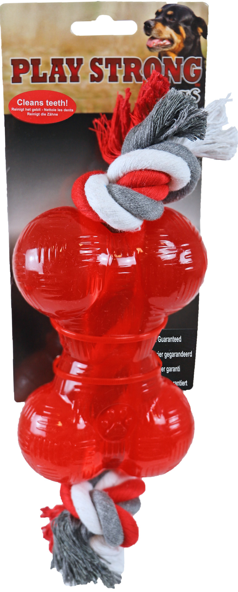 Play Strong bot met floss 14 cm rood