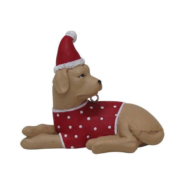 Happy House kerstboomhanger Hond liggend