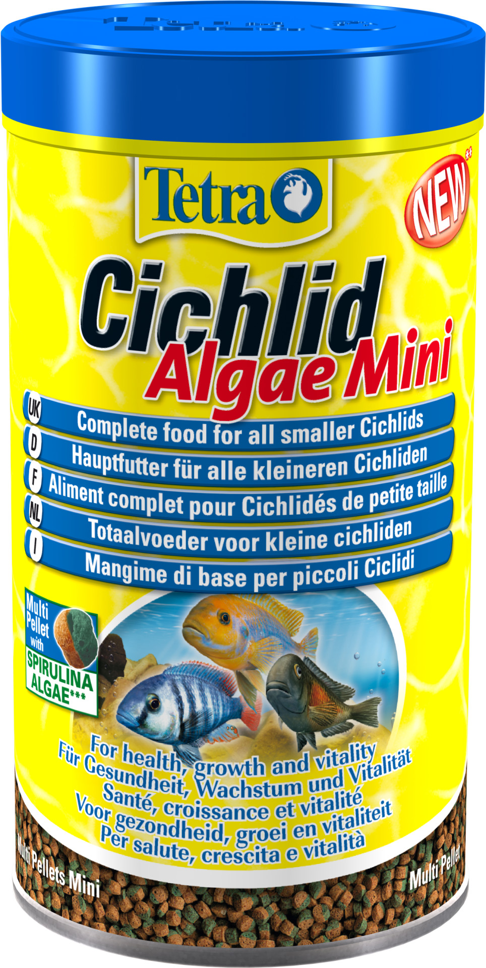 Tetra Cichlid Algae mini 500 ml