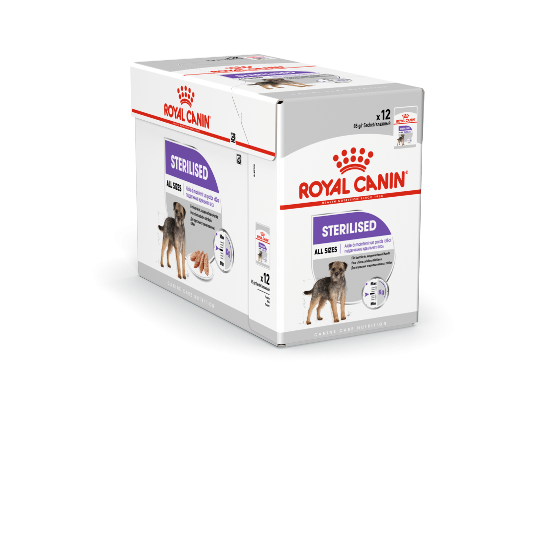 Royal Canin hondenvoer Sterilised Wet 12 x 85 gr