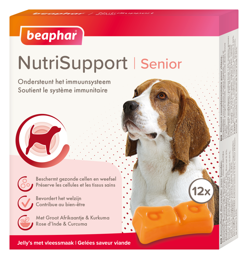 Beaphar NutriSupport Senior hond 12 st