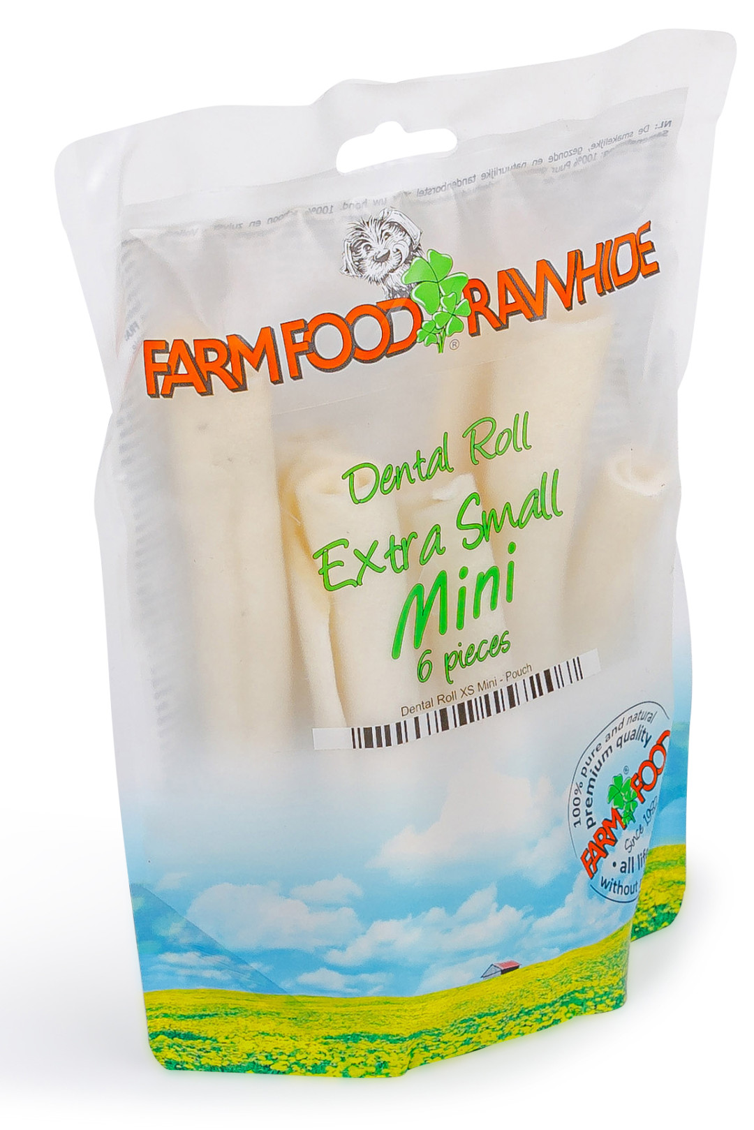 Farm Food Dental Roll XS Mini 6 st