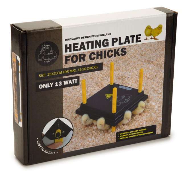 OLBA Comfort heating plate chicks Brandhof Dier & Ruiter