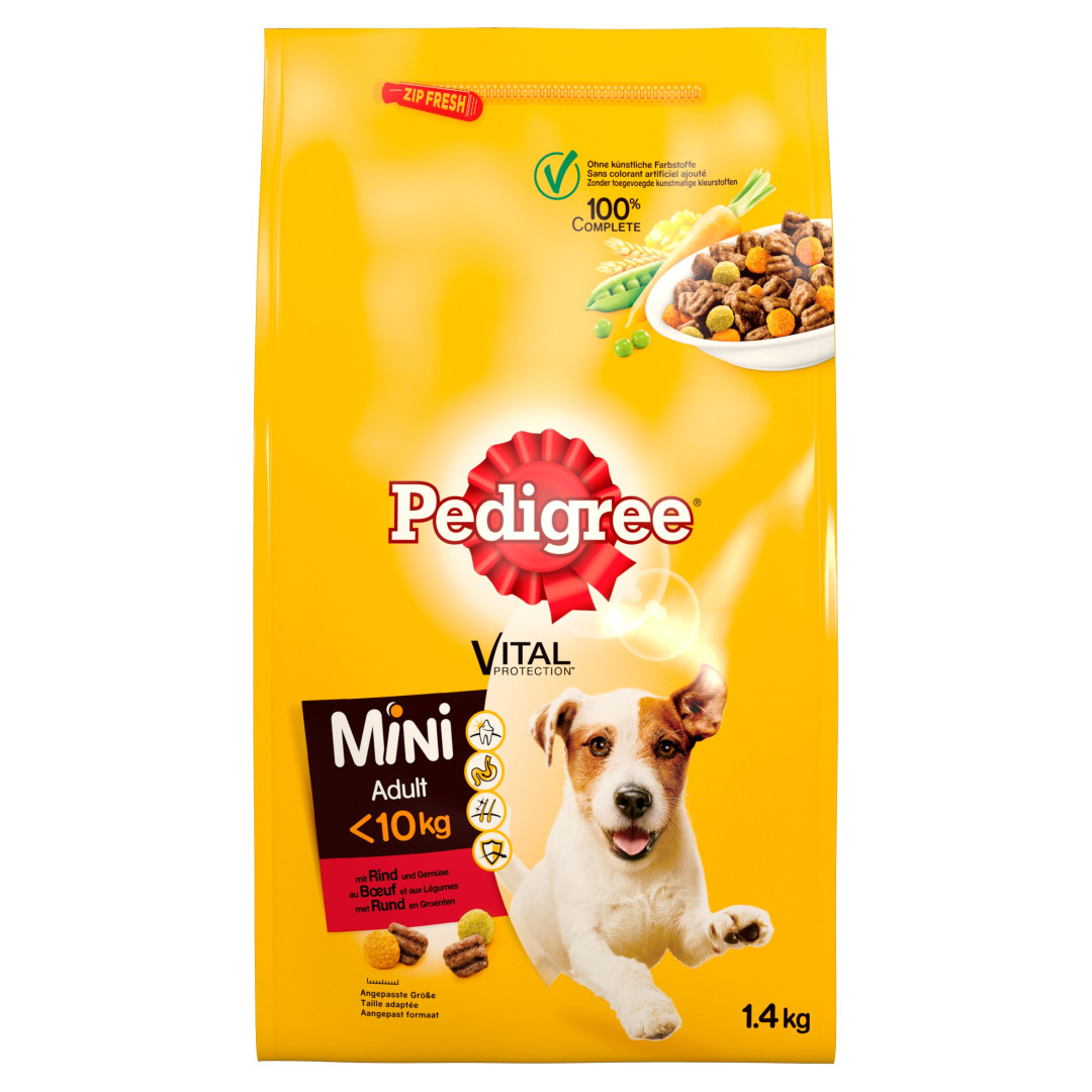 Pedigree hondenvoer Vital Protection Adult Mini rund 1,4 kg