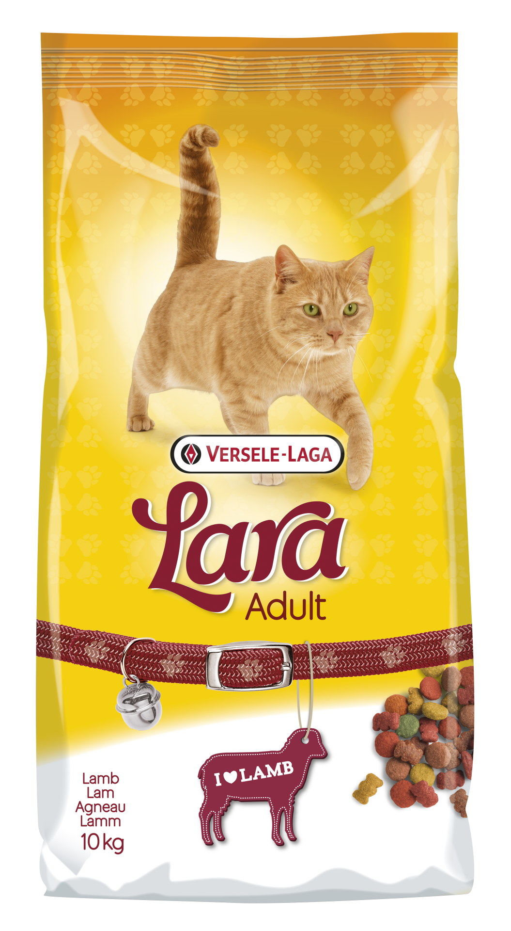 Lara kattenvoer Adult Lam 10 kg
