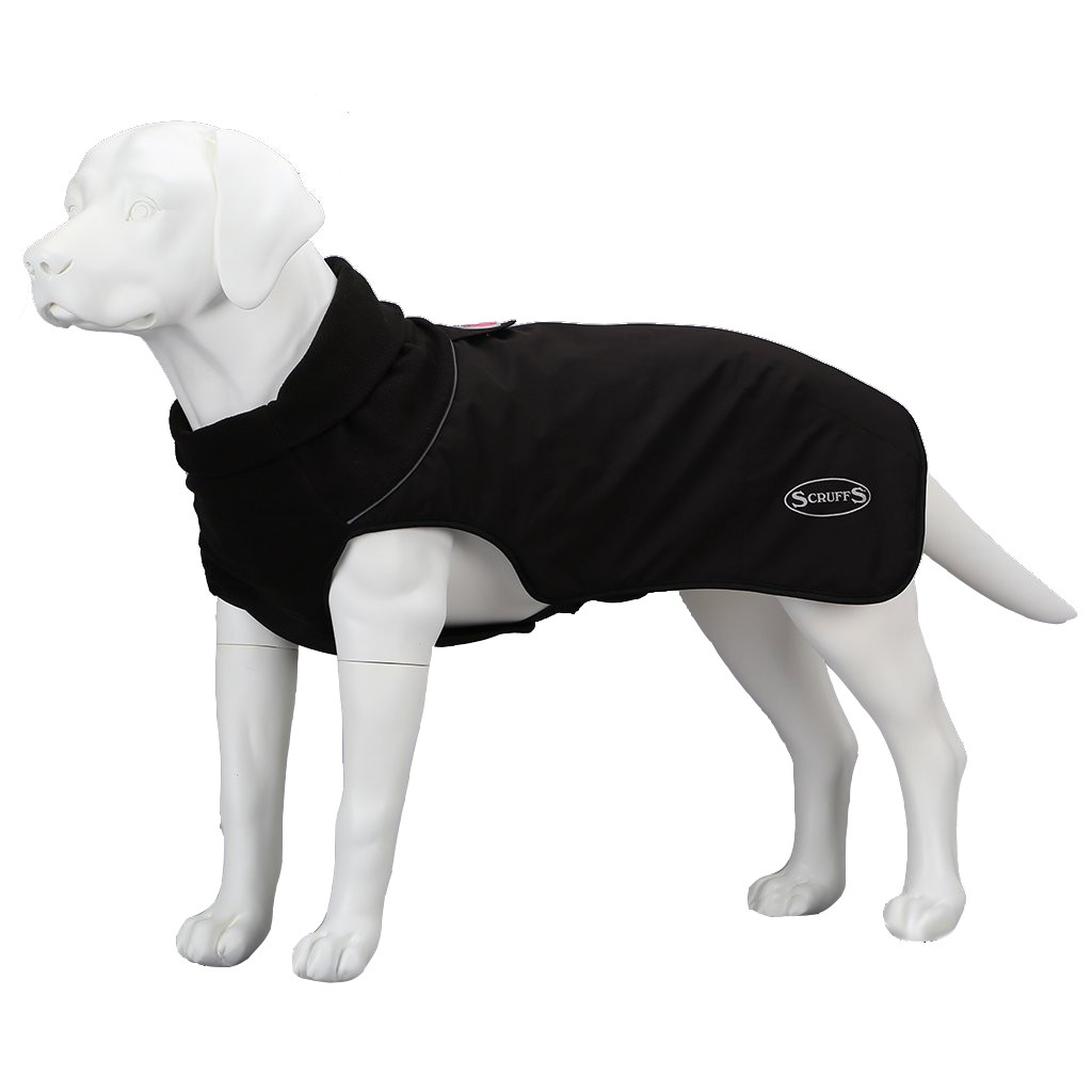 Scruffs Thermal Dog Coat Black