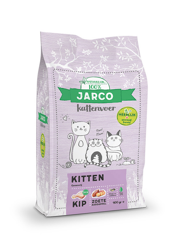 Jarco kattenvoer Premium Vers Kitten 400 gr