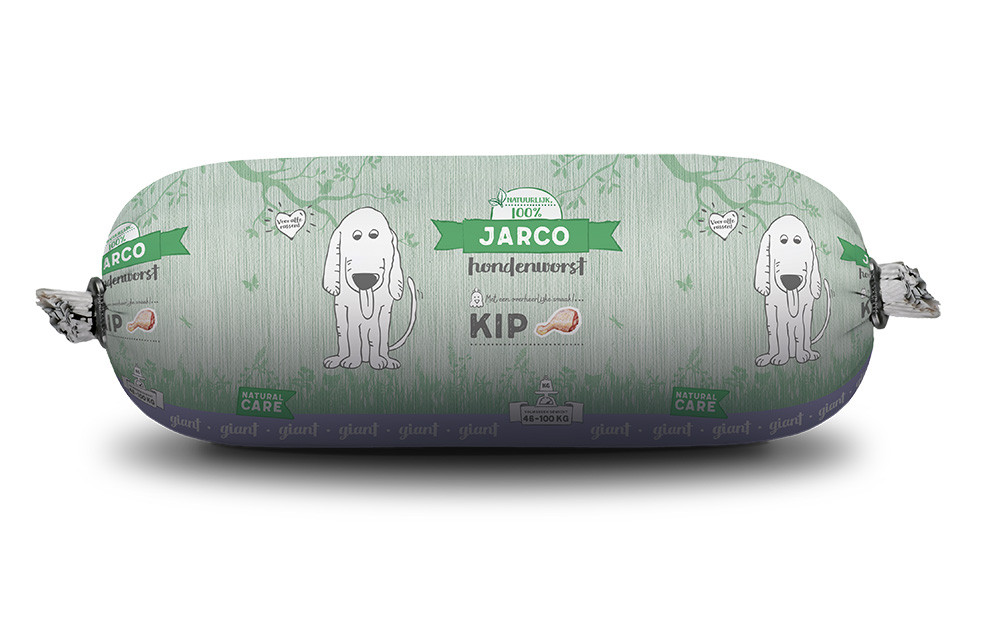 Jarco hondenworst Giant Kip 750 gr
