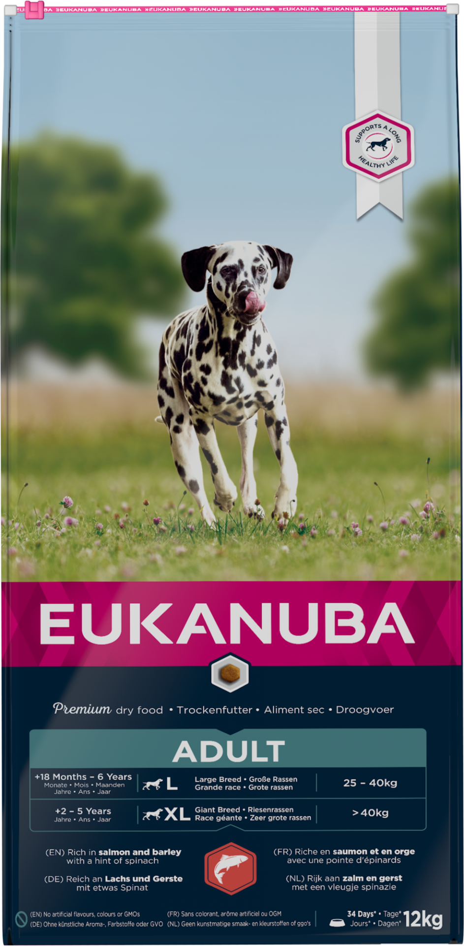 Eukanuba hondenvoer Adult Large Salmon & Barley 12 kg