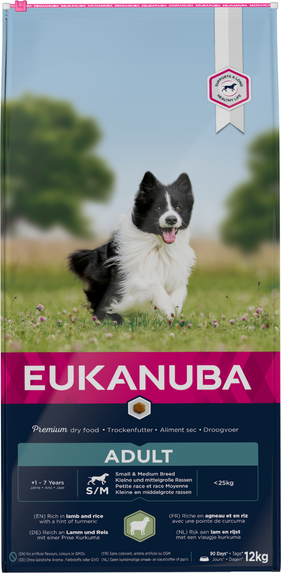 Eukanuba hondenvoer Adult Small/Medium lamb & rice 12 kg