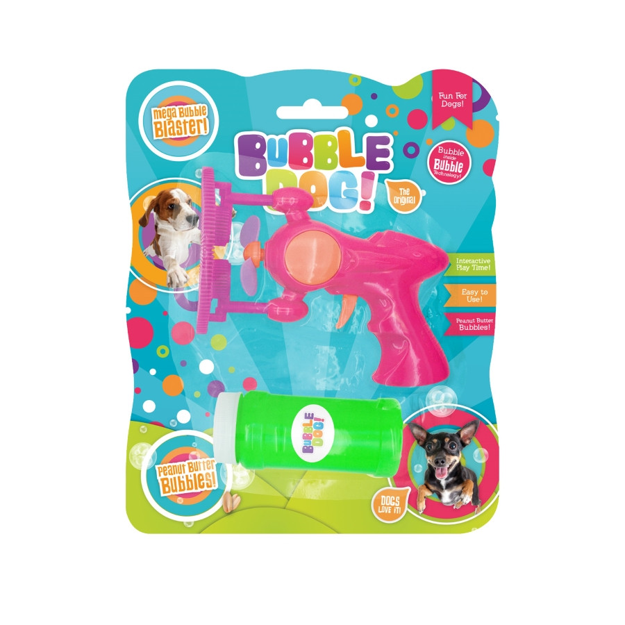 Bubble Dog Bellenblaas Pistool Elektrisch Pindakaassmaak