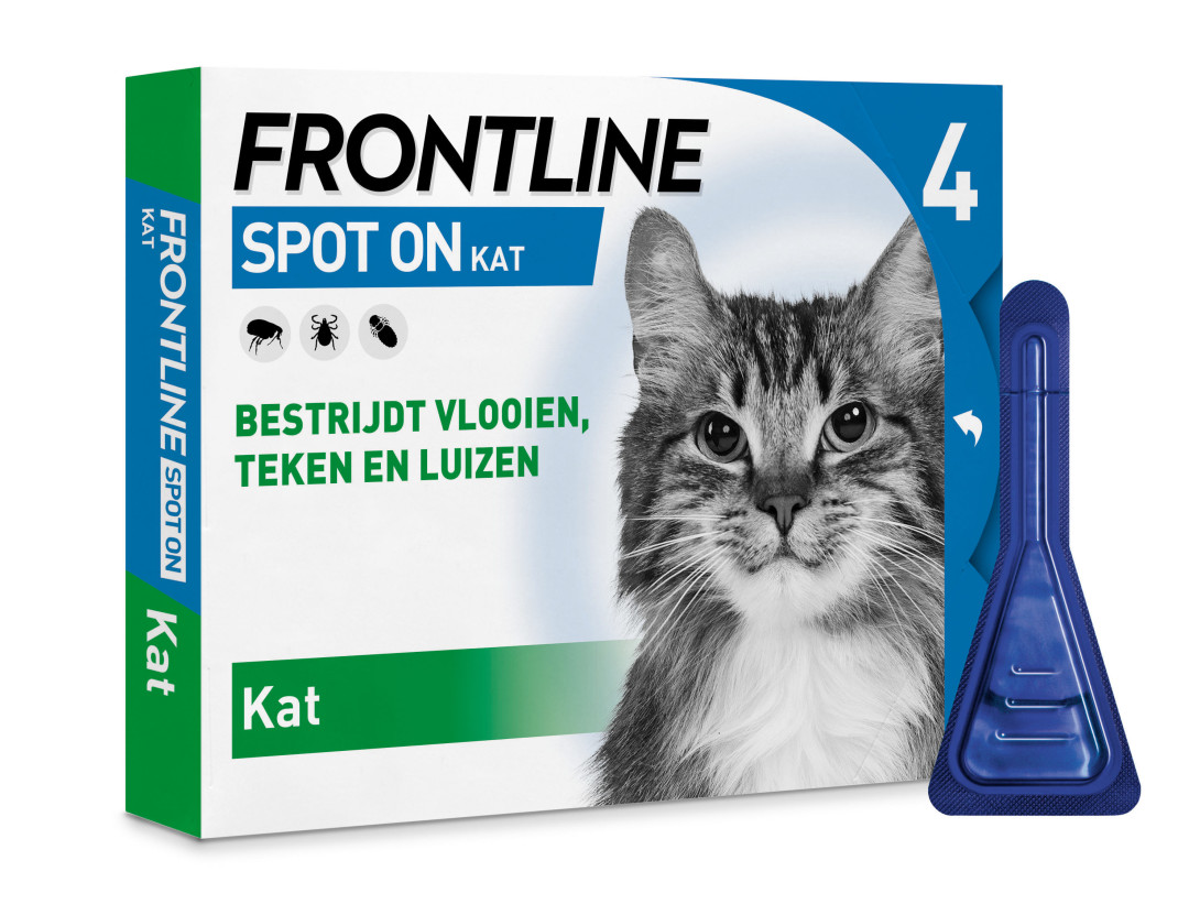 Frontline Spot On kat <br>4 pipetten