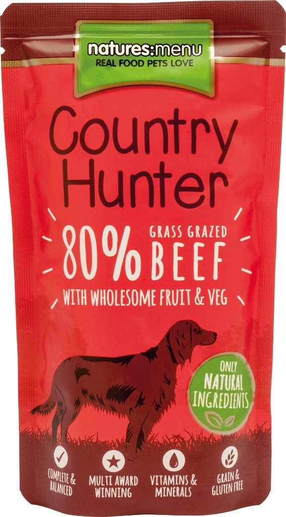 Natures Menu hondenvoer Country Hunter Beef 150 gr