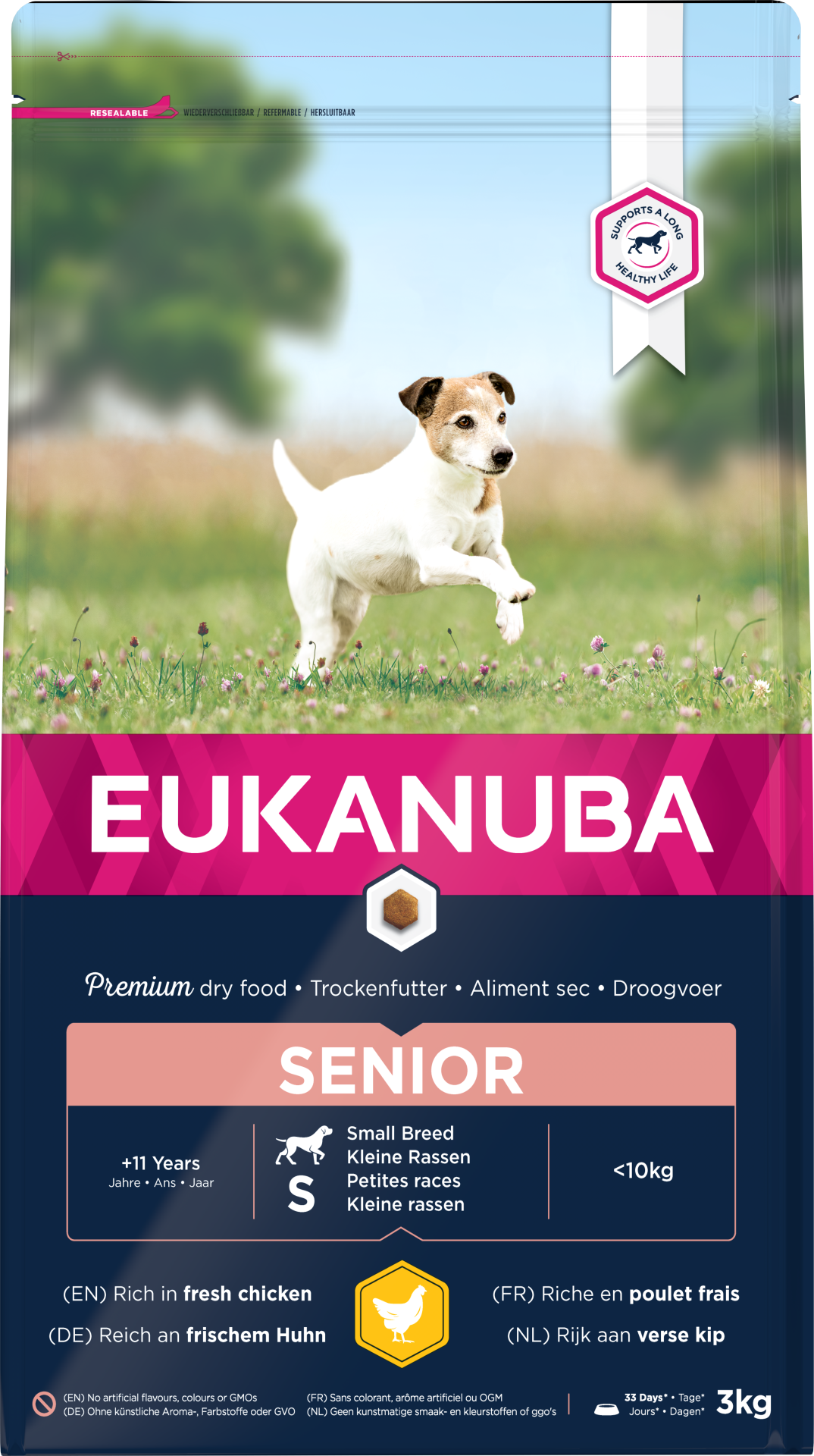Eukanuba hondenvoer Caring Senior Small Breed 3 kg