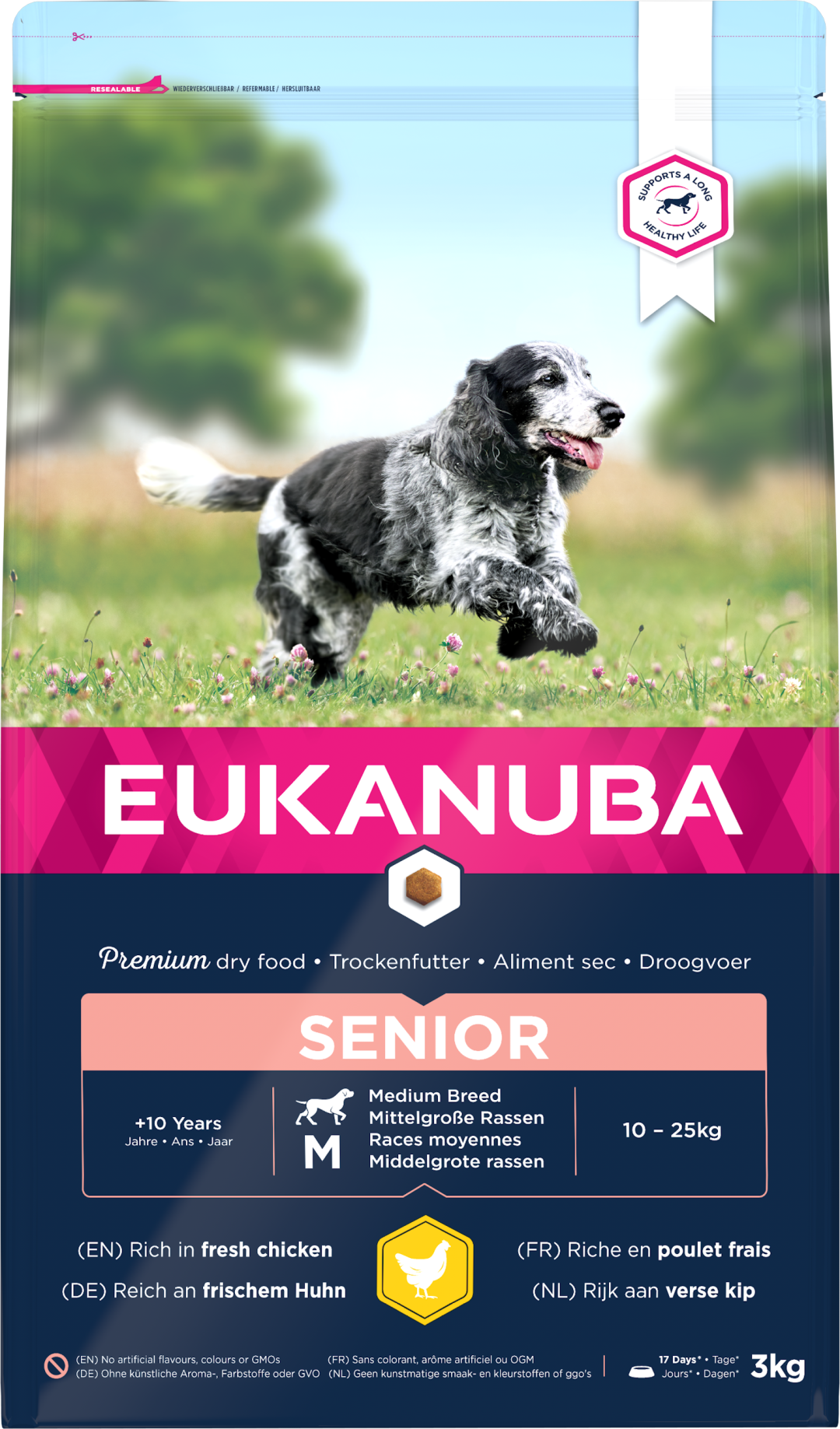 Eukanuba hondenvoer Caring Senior Medium Breed 3 kg