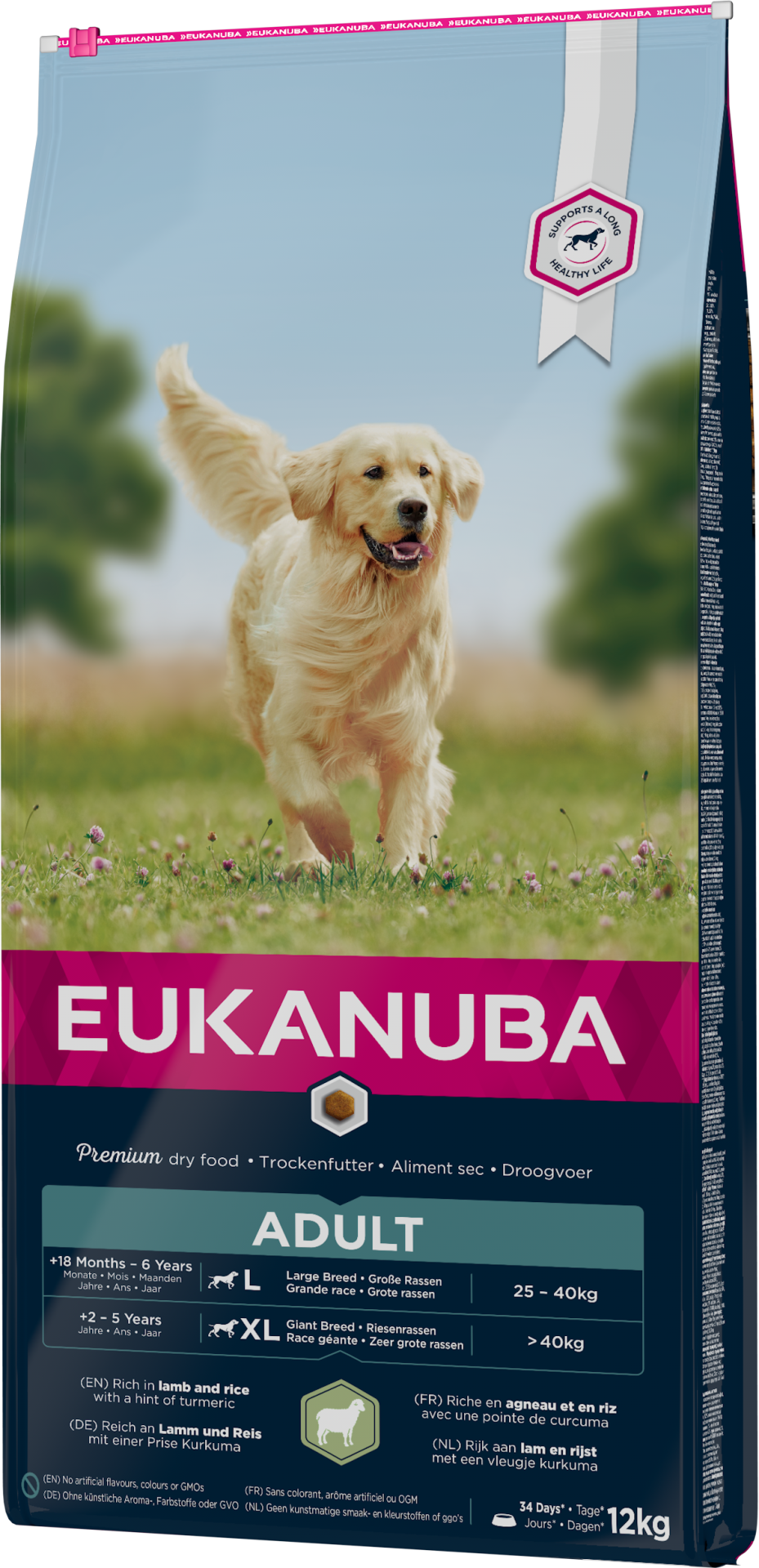 Eukanuba hondenvoer Adult Large Breed lamb & rice 12 kg