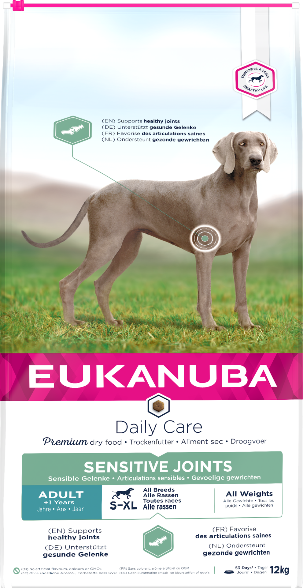 Eukanuba Daily Care Adult Medium Sensitive Joints 12 kg