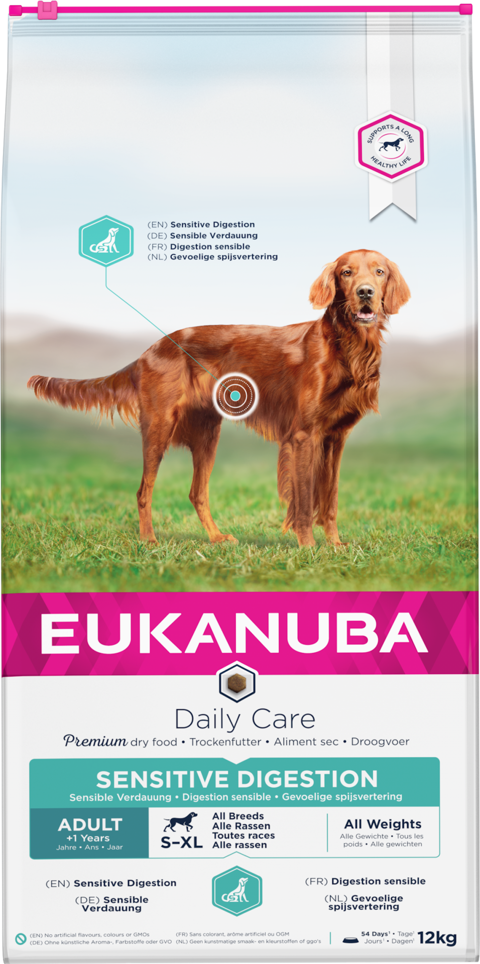 Eukanuba Daily Care Adult Medium Sensitive Digestion 12 kg