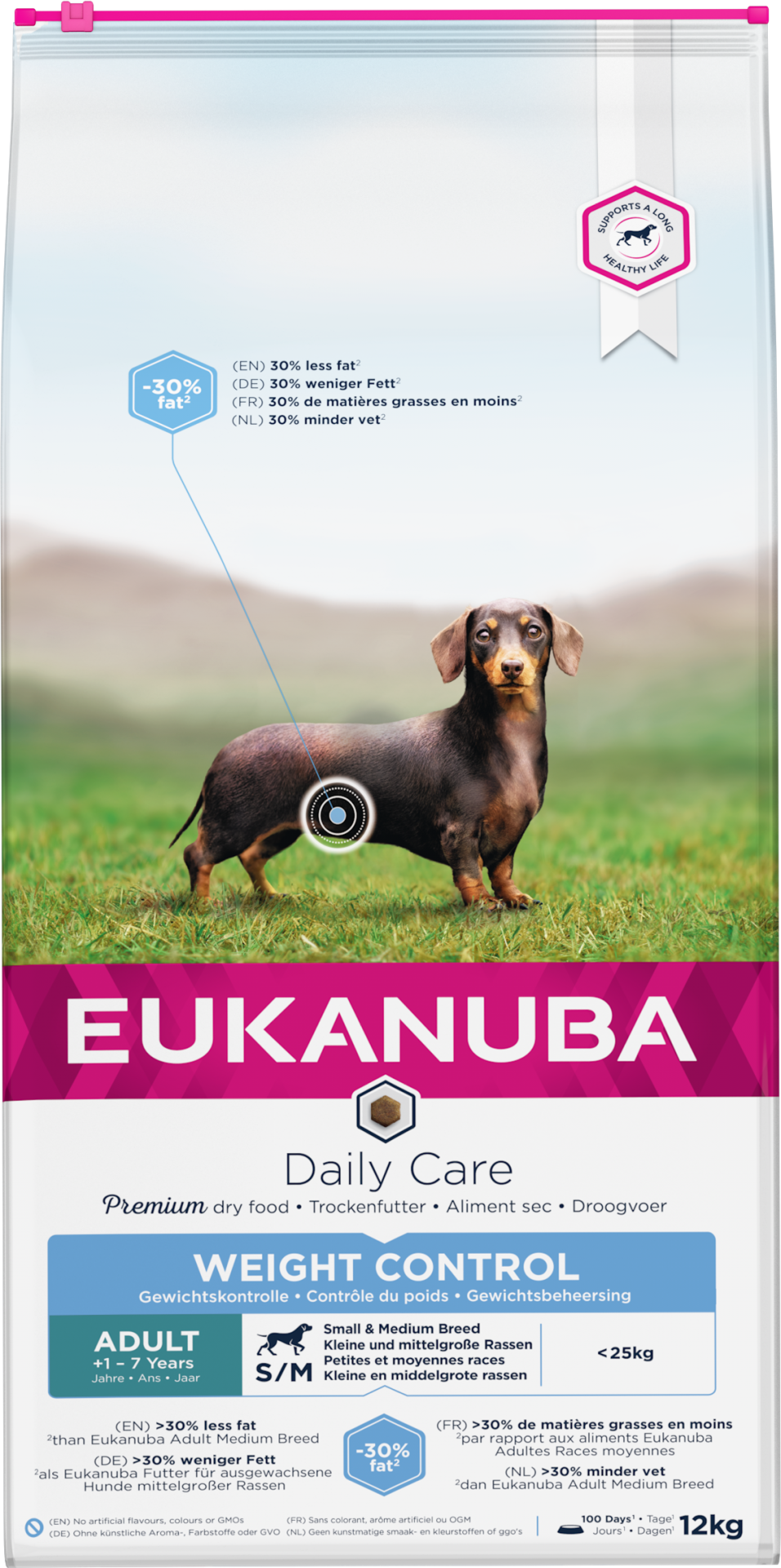 Eukanuba hondenvoer Medium Weight Control 12 kg